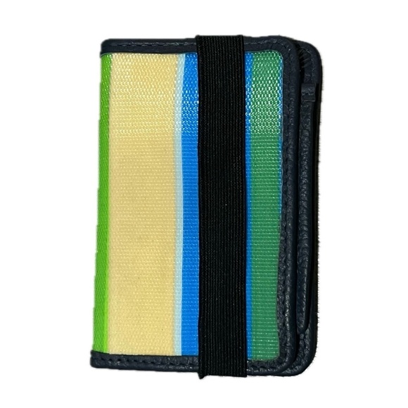 Tote Le Monde Handbags - Tote Le Monde Woven Colorful Striped Smartphone Wallet